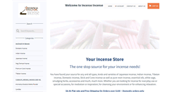 Desktop Screenshot of incense-incense.com